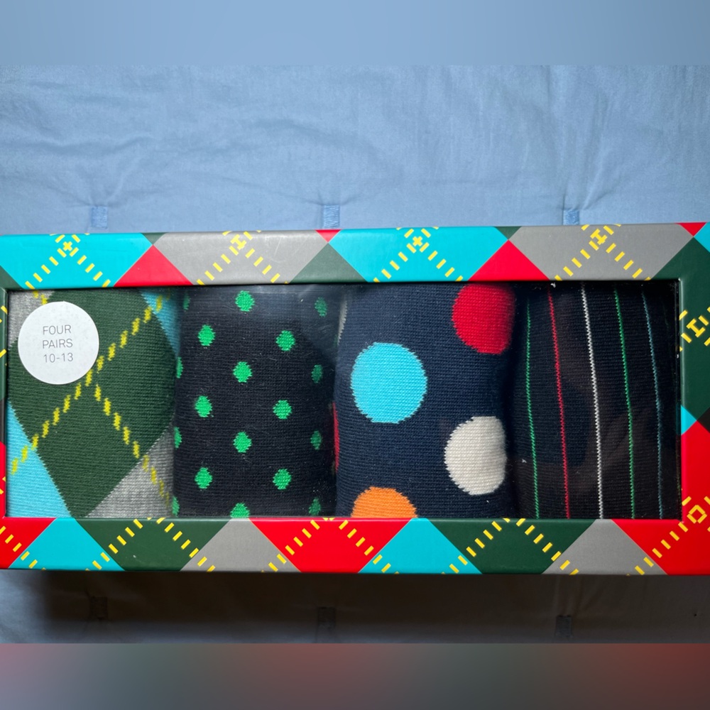 Men’s Happy Socks Brand New 4 Pack